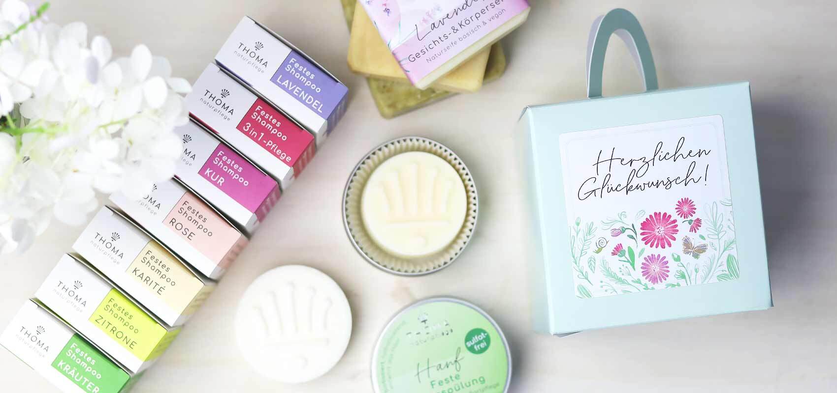 Shampoobars und Geschenkbox